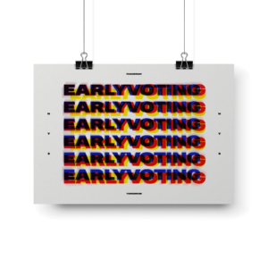 Early Voting NYC Poster 2