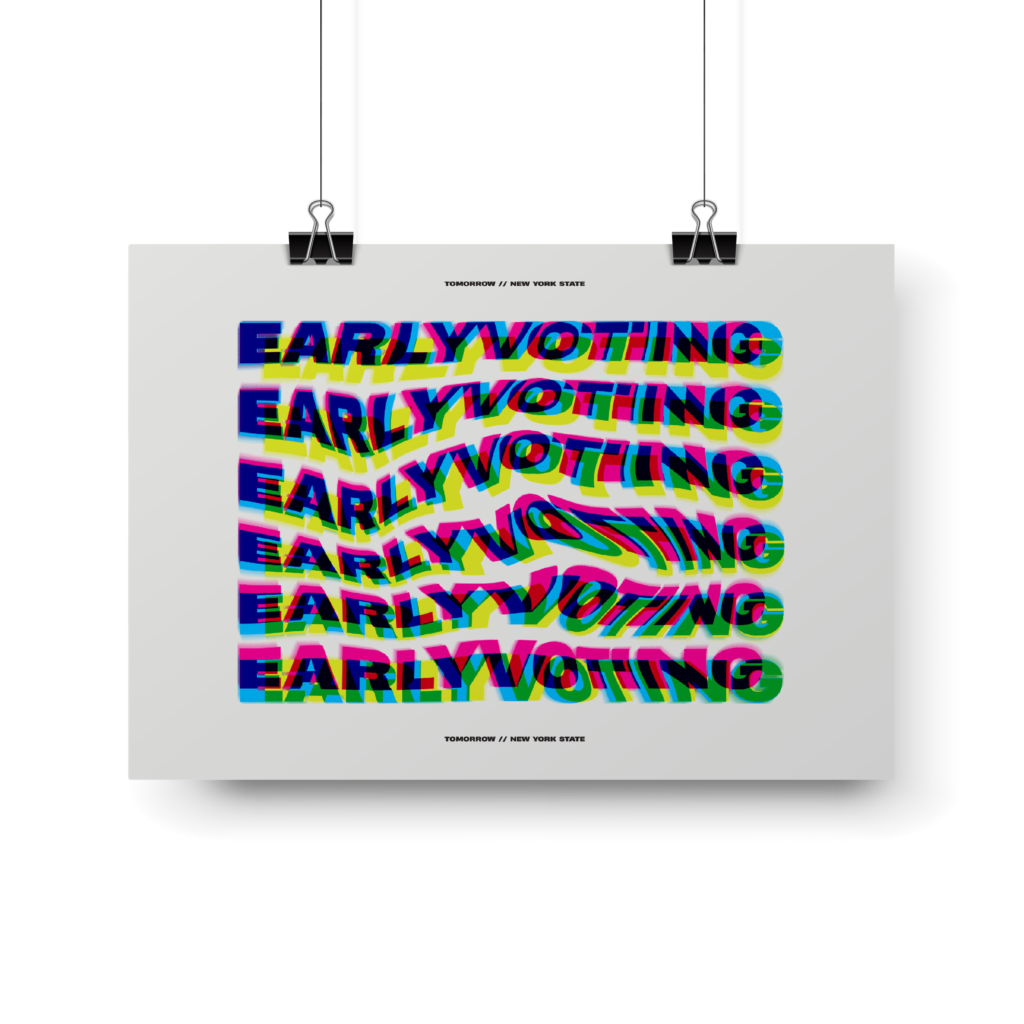 Early Voting NYC Poster 1