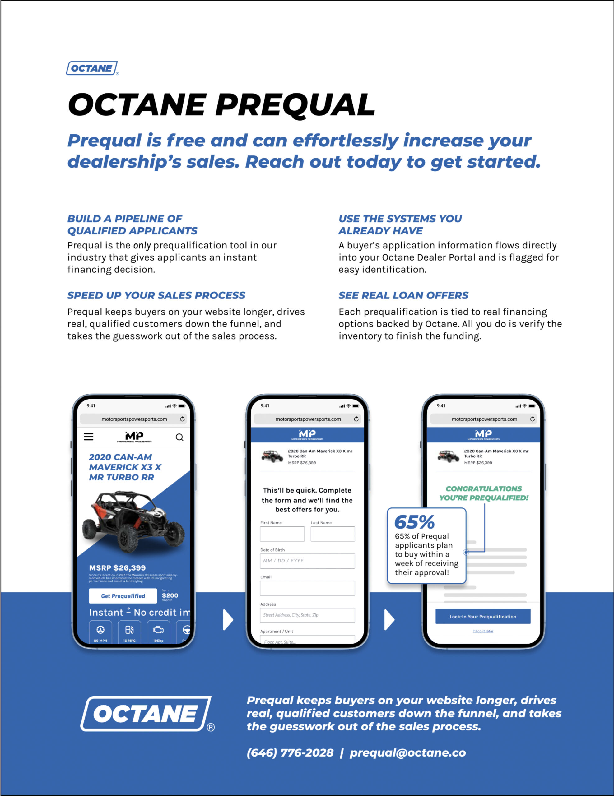 Octane Prequal Flyer