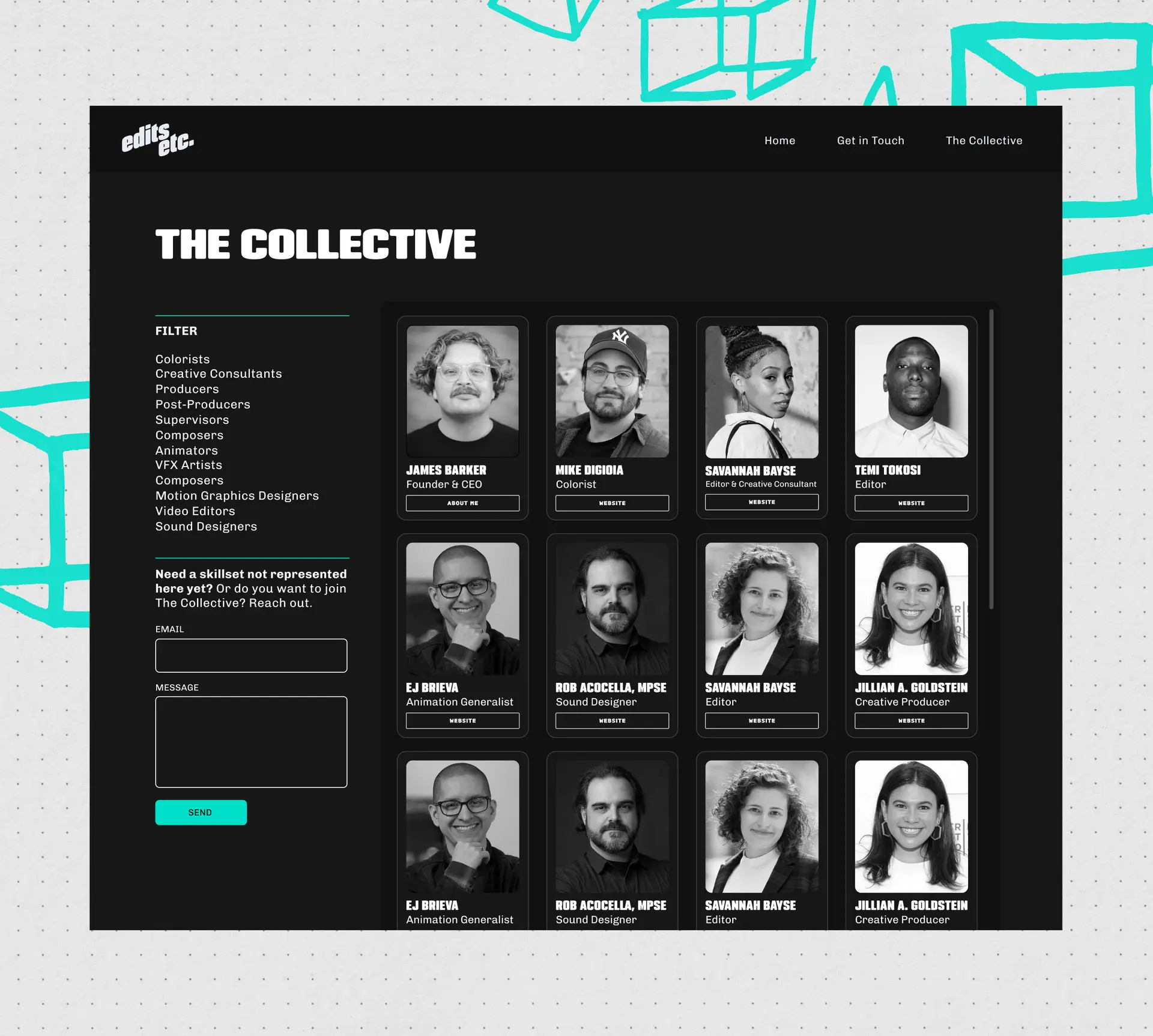 Collective Webpage