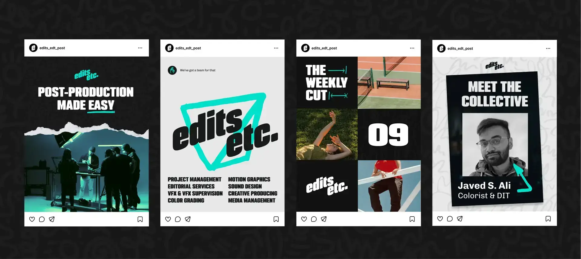 Edits etc social templates